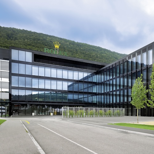 ROLEX BIENNE SITE Aus dem Werkefertigung in Biel bezieht Rolex seine Kaliber.