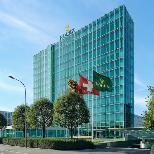 Rolex HQ Genf Acacias Im Rolex Hauptquartier im Genfer Stadtteil Les Acacias findet die Endmontage statt.