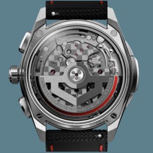 Das TH81-00 ist mit dem Zielflaggenmotiv dekoriert und sein Rotor ist wie ein Wappen geformt.