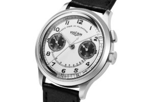 Vulcain Monopusher Panda Edelstahl