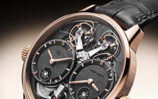 Armin Strom Dual Time GMT Resonance Rose Gold