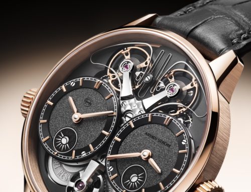 Armin Strom: Dual Time GMT Resonance Rose Gold
