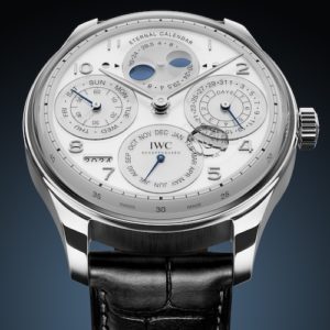 Die IWC Schaffhausen Portugieser Eternal Calendar IW505701 hält den Rekord im Guinness Buch.