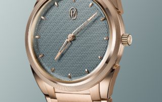 Parmigiani Fleurier Tonda PF Micro-Rotor Agave Blue Rosegold Guilloche