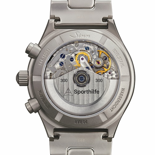 Das automatische Chronographenkaliber C99001 stammt von Concepto.