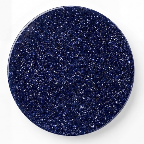 Aventurin Scheibe Die so gewonnene Scheibe aus Avneturin wird auf eine gleichmäige Dicke von 0,2 bis 0,4 Millimeter heruntergeschlffen.