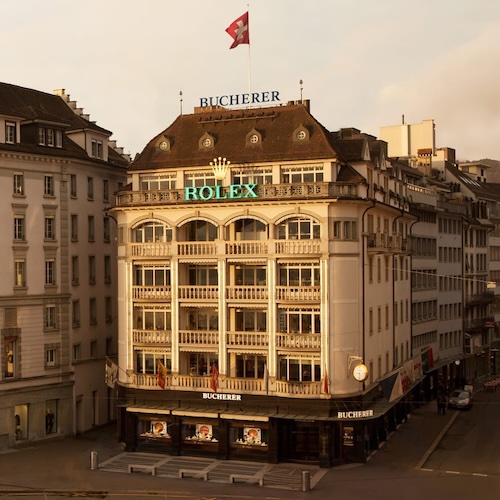 Die Bucherer-Niederlassung am Luzerner Schwanenplatz ist der bekannteste Flagship-Store.