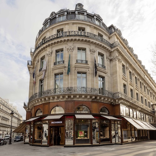 Das Bucherer Palais in Paris ist mit 2.200 Quadratmetern Verkaufsfläche das größte Uhren- und Schmuckgeschäft der Welt.