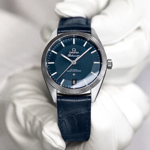 Die erste Omega Globemaster 2015 Das Modell der ersten Omega Globemaster mit Master Chronometer Zertifikat aus dem Jahr 2015.