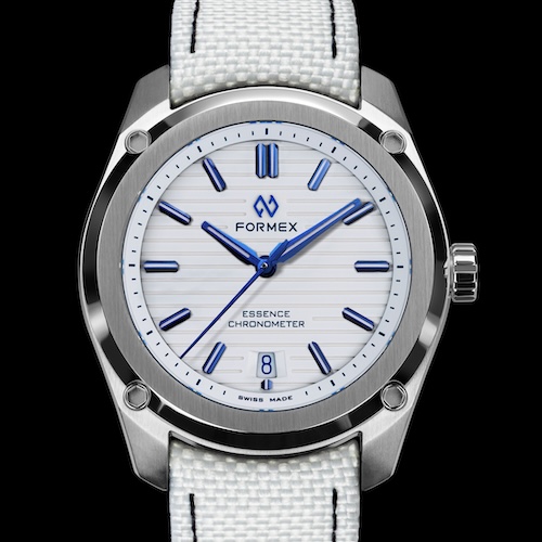 Die Formex Essence 39 mm bietet eine Gangautonomie von 65 Stunden.
