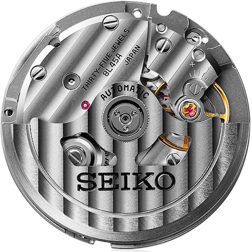Das Seiko Kaliber 8L45 bietet eine Gangautonomie von 72 Stunden.