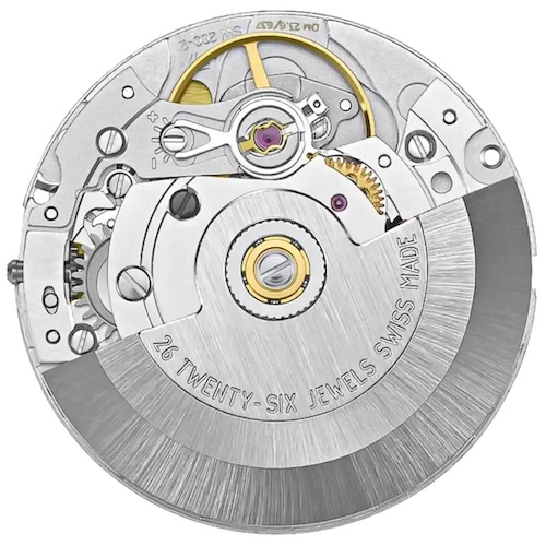 Das automatische Sellita SW200+ ist mit vier Hertz getaktet.