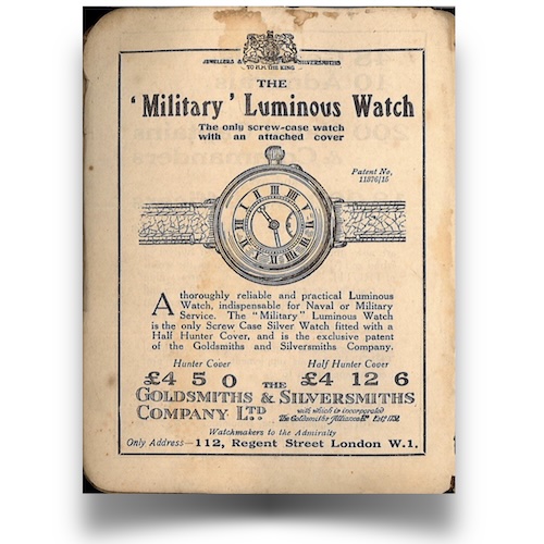 Die Armbanduhr ist ein Kind des Ersten Weltkrieges, zuvor wurde sie als Damenuhr betrachtet.