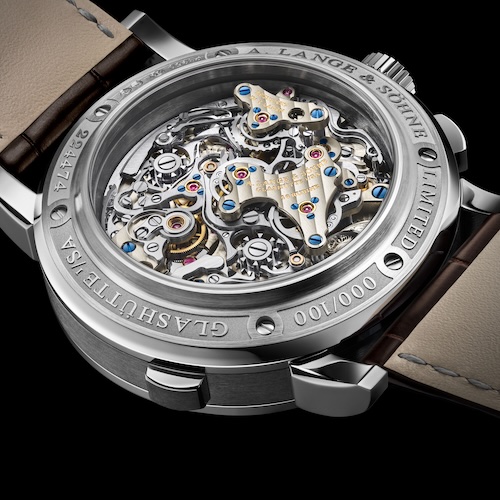 Das Lange-Handaufzugkaliber L132.1 besteht aus 567 Komponenten.