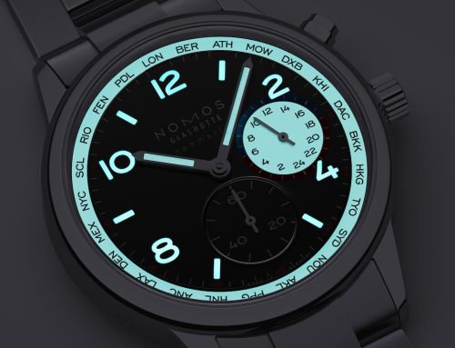 Nomos Glashütte: Club Sport Neomatik Weltzeit Dark