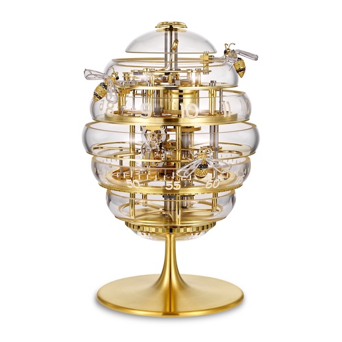 gphg2026_Chopard_The_Beehive_Chiming_Tableclock_v2_001_f8ddeaee06 Chopard – »The Beehive Chiming Table Clock«. Bienenstock-Design mit Repetition und Stundenschlag.