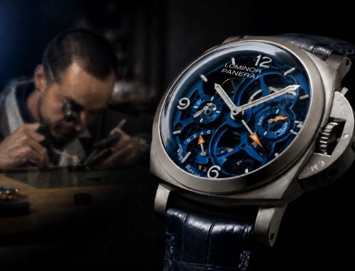 Panerai: Luminor Tourbillon PAM01784 mit skelettiertem Kaliber P.2005/T